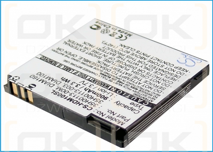T-Mobile MDA Compact IV / DIAM160 900 mAh Li-Ion 3,7 V (Cameron Sino)
