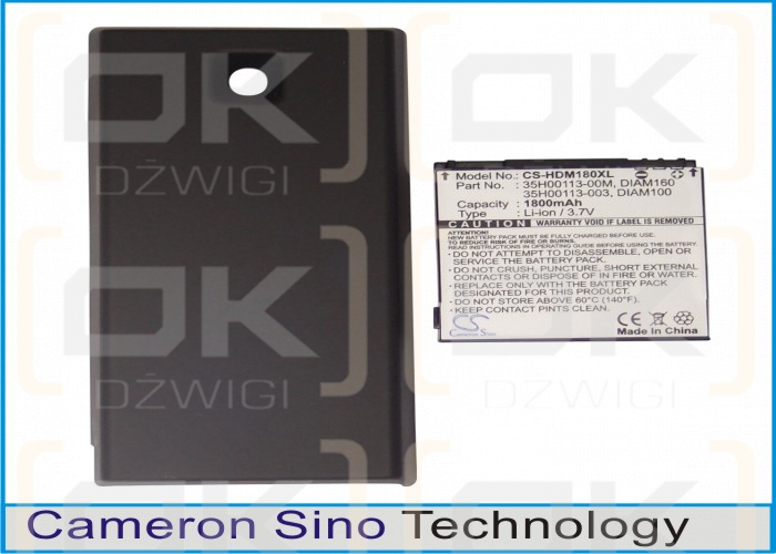 Bateria zamienna do O2 XDA Ignito / DIAM160 1800 mAh Li-ion 3.7 V (Cameron Sino)