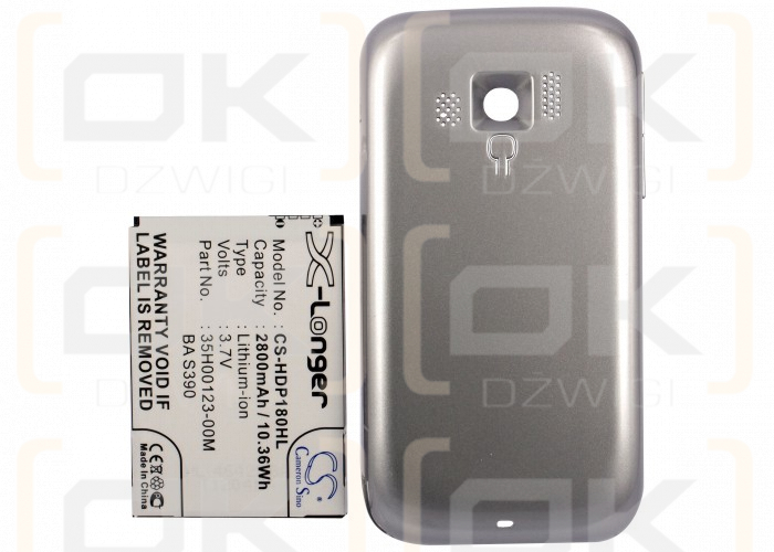 T-Mobile Touch Pro II / BA S390 2800mAh Li-ion 3.7V (Cameron Sino)