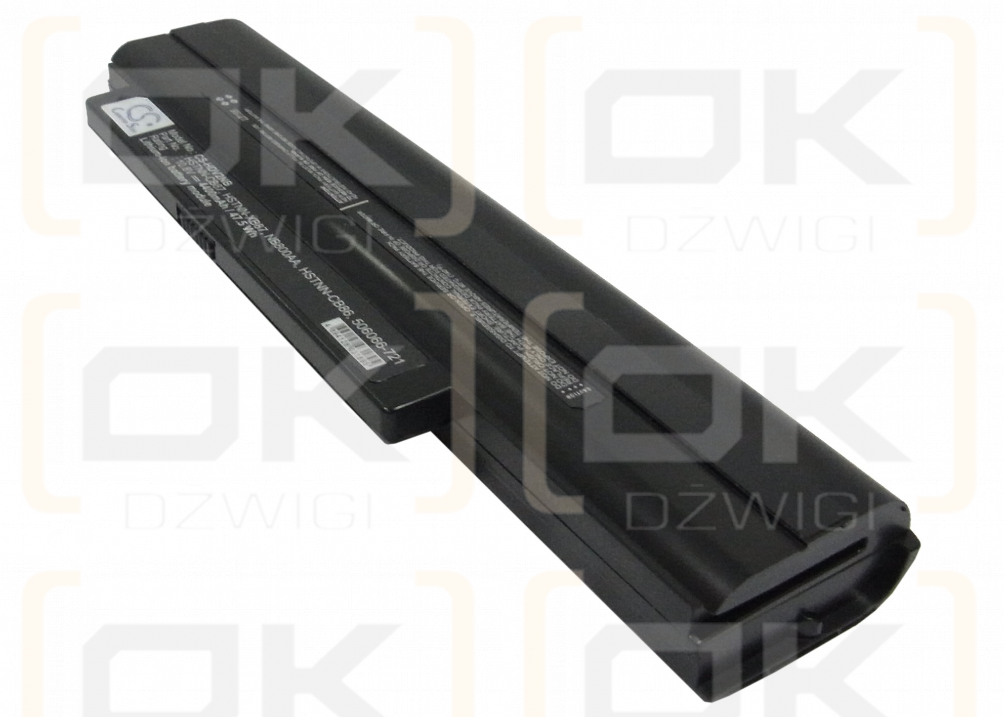 Bateria zamienna do HP Pavilion dv2-1001au / 506066-721 4400 mAh Li-ion 10.8 V (Cameron Sino)