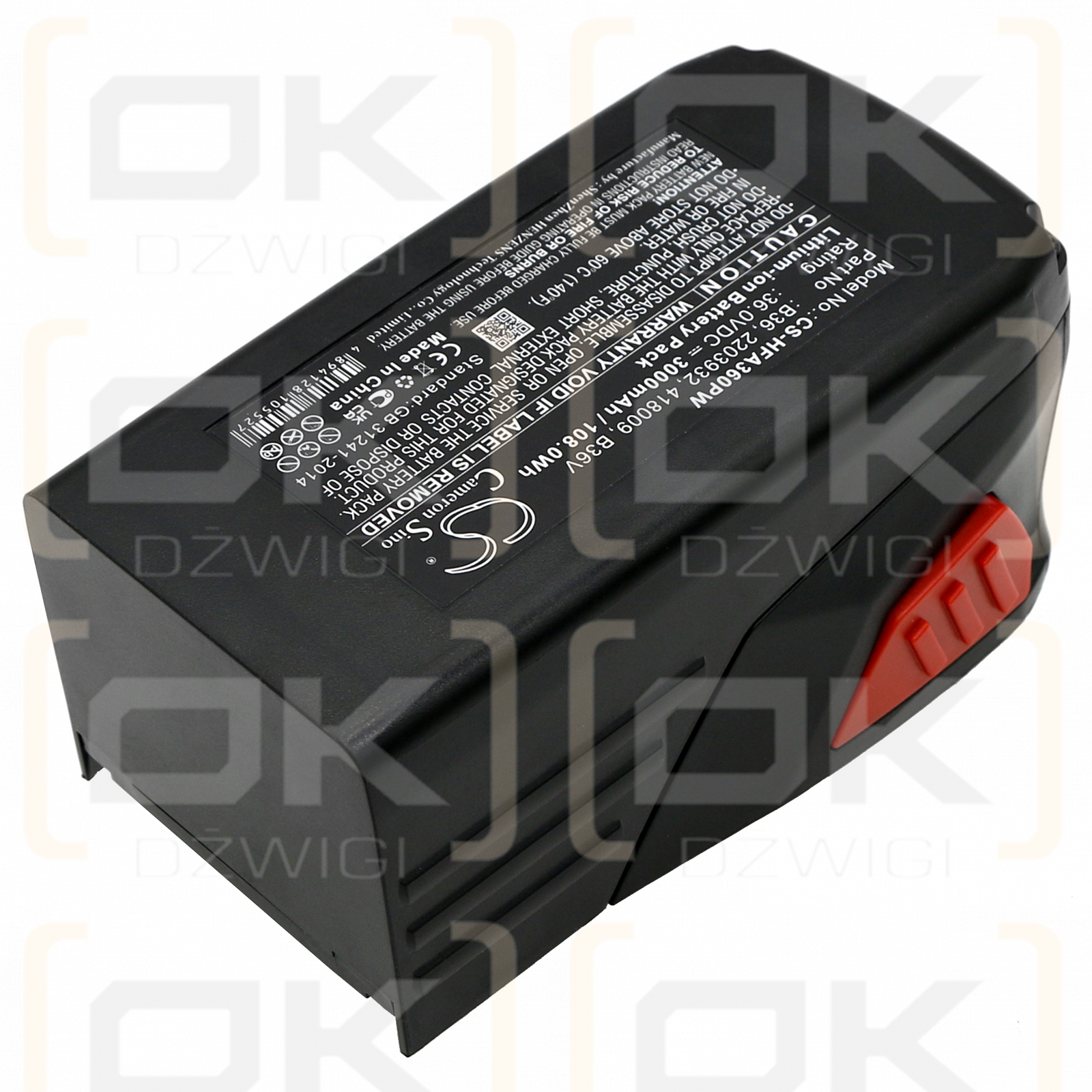 HILTI WSR36-A / B36 3000mAh Li-ion 36.0V (Cameron Sino)