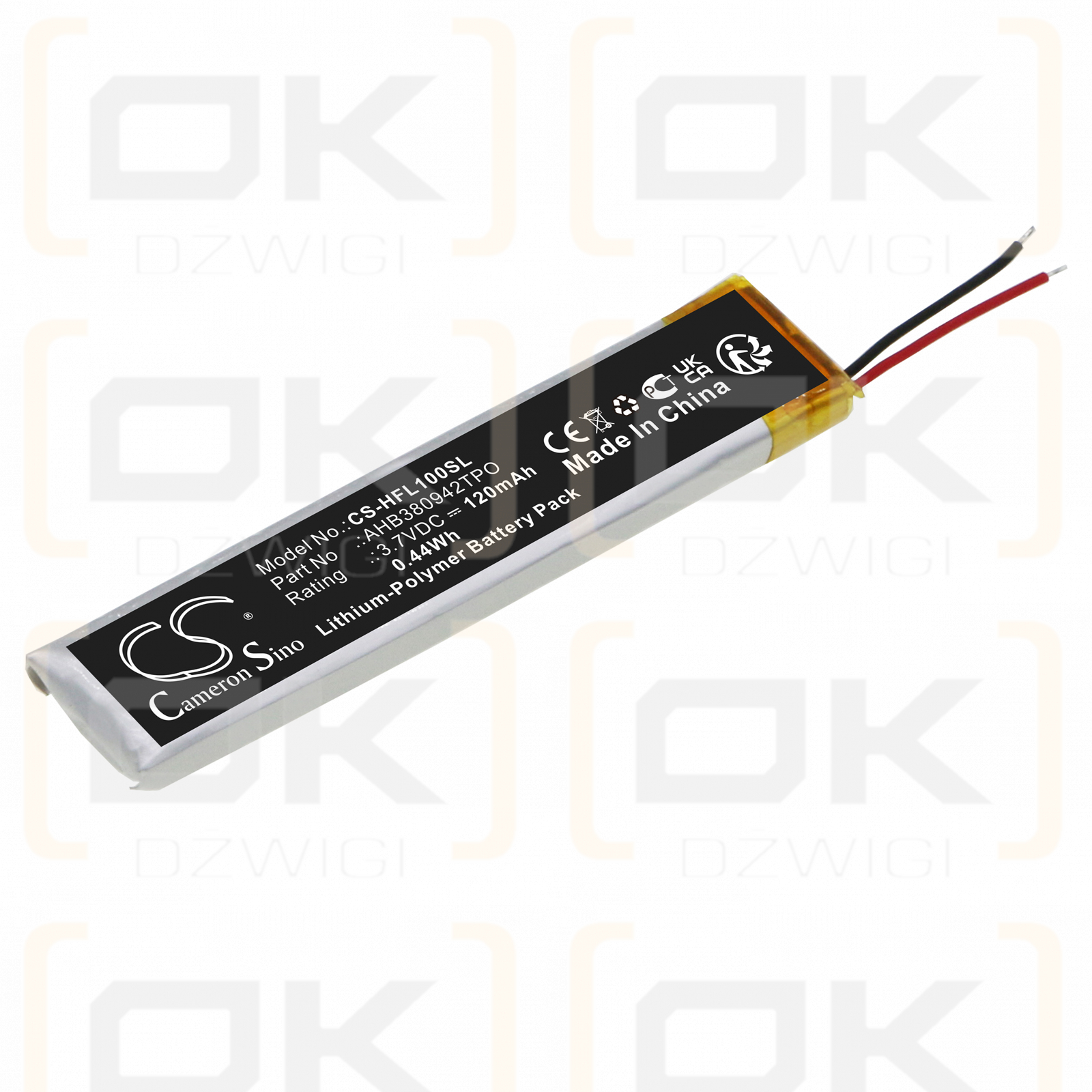 Huawei FreeLace / AHB380942TPO 120 mAh Li-Polymer 3,7 V (Cameron Sino)