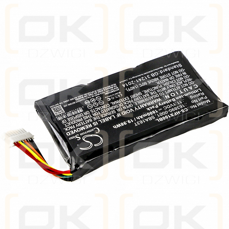 Honeywell Marathon FX1 / 163890-0001 1800mAh Li-ion 11.1V (Cameron Sino)