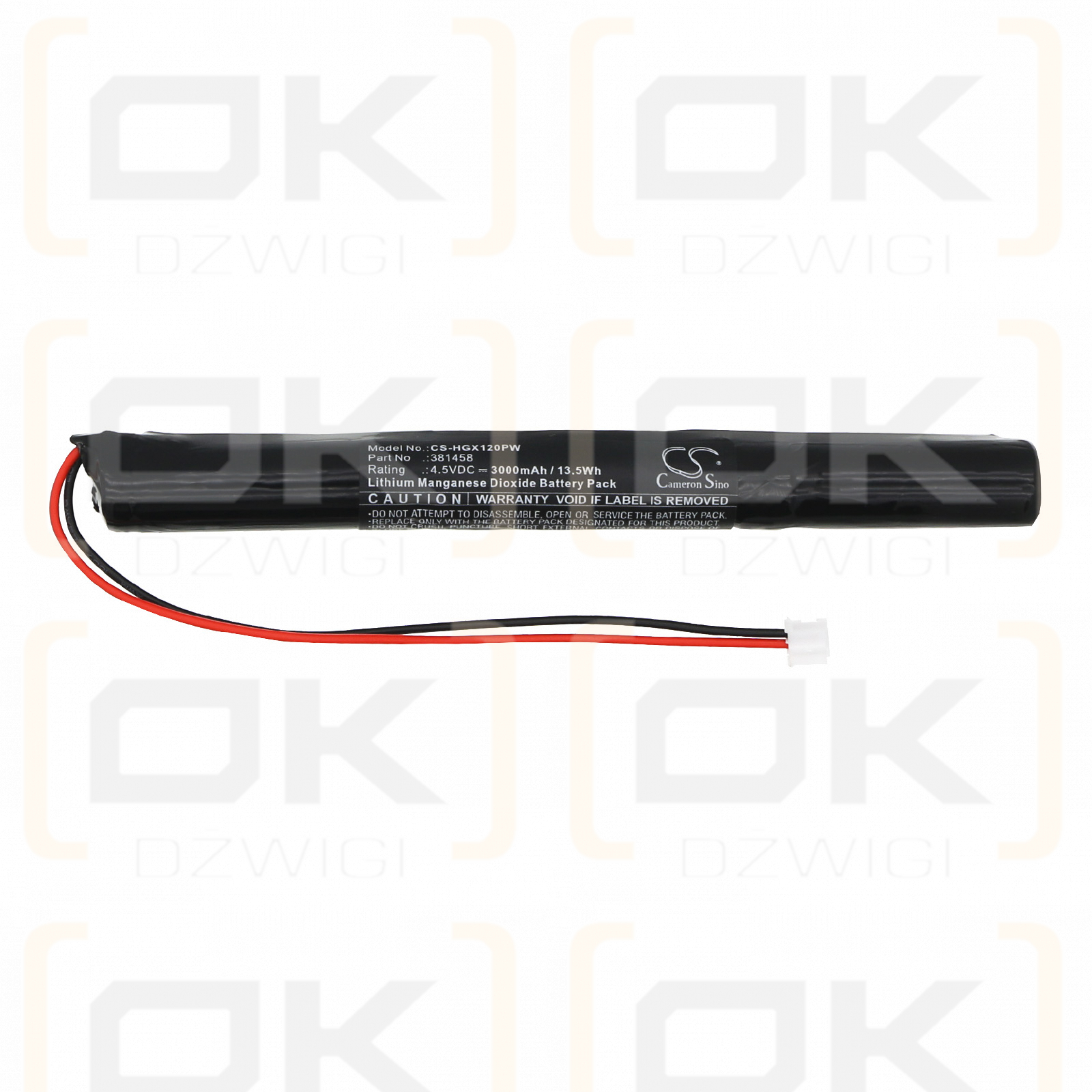 HILTI GX 120 ME / 381458 3000mAh Li-MnO2 4.5V (Cameron Sino)