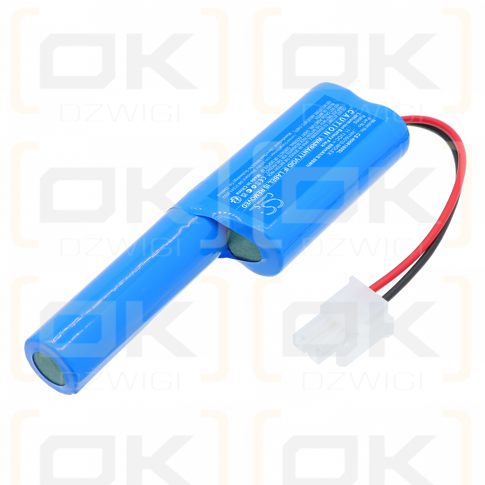 Heim & Haus Rolladenantrieb / HH16010-MOLEX 800 mAh Li-Ion 11,1 V (Cameron Sino)