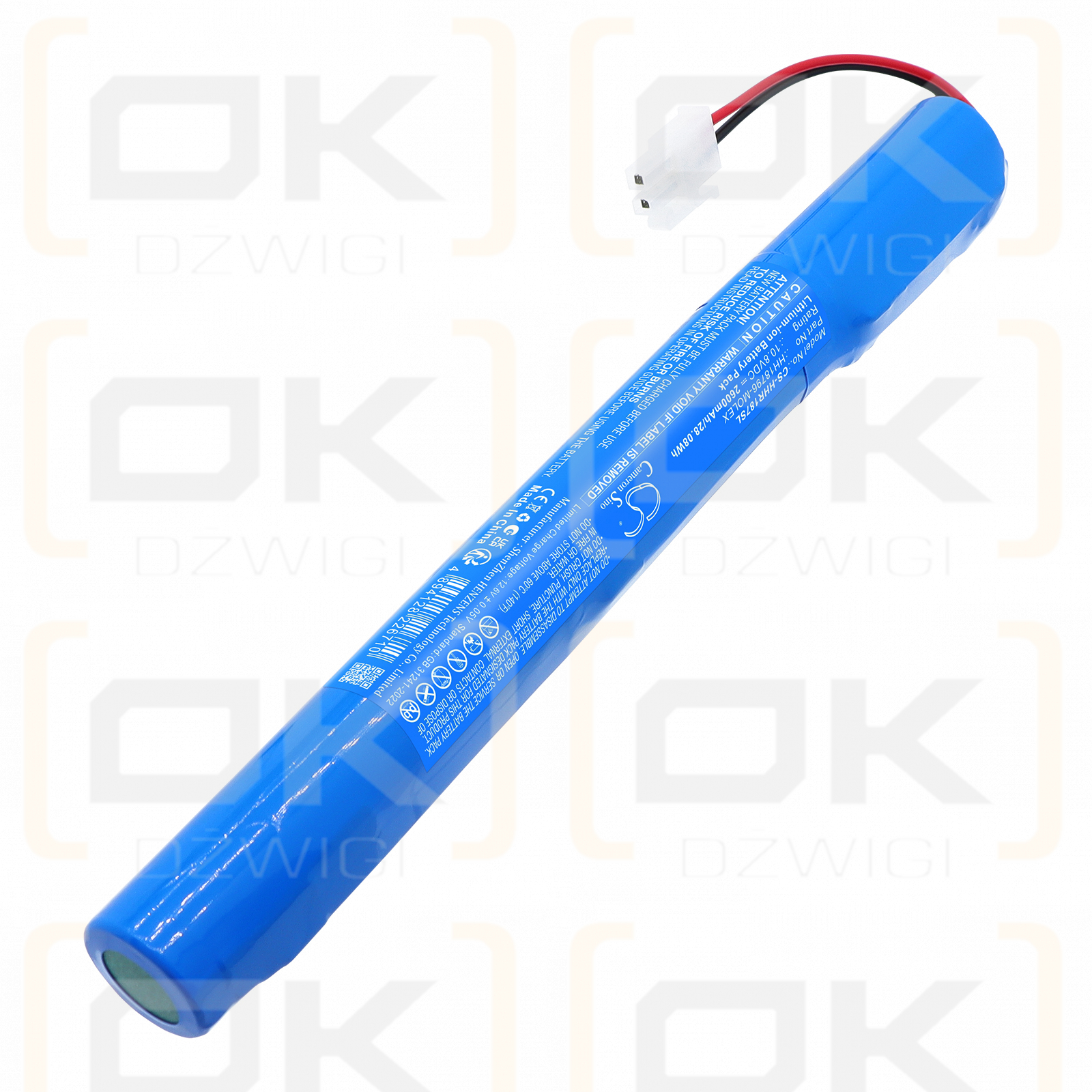 Heim & Haus Rolladenantrieb / HH18796-MOLEX 2600 mAh Li-Ion 10,8 V (Cameron Sino)