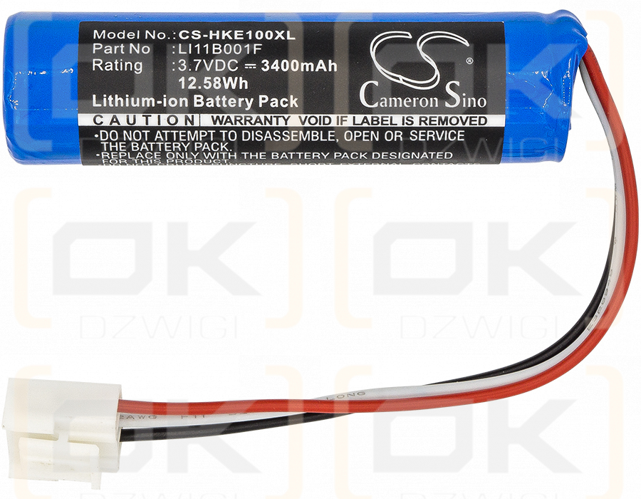 Harman/Kardon Onyx Studio 2 / LI11B001F 3400 mAh Li-Ion 3,7 V (Cameron Sino)