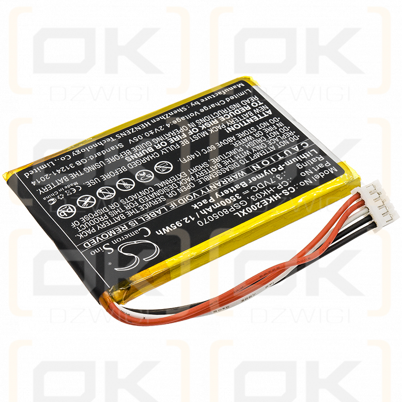 Harman/Kardon Esquire 2 / CP-HK03 3500mAh Li-Polímero 3.7V (Cameron Sino)