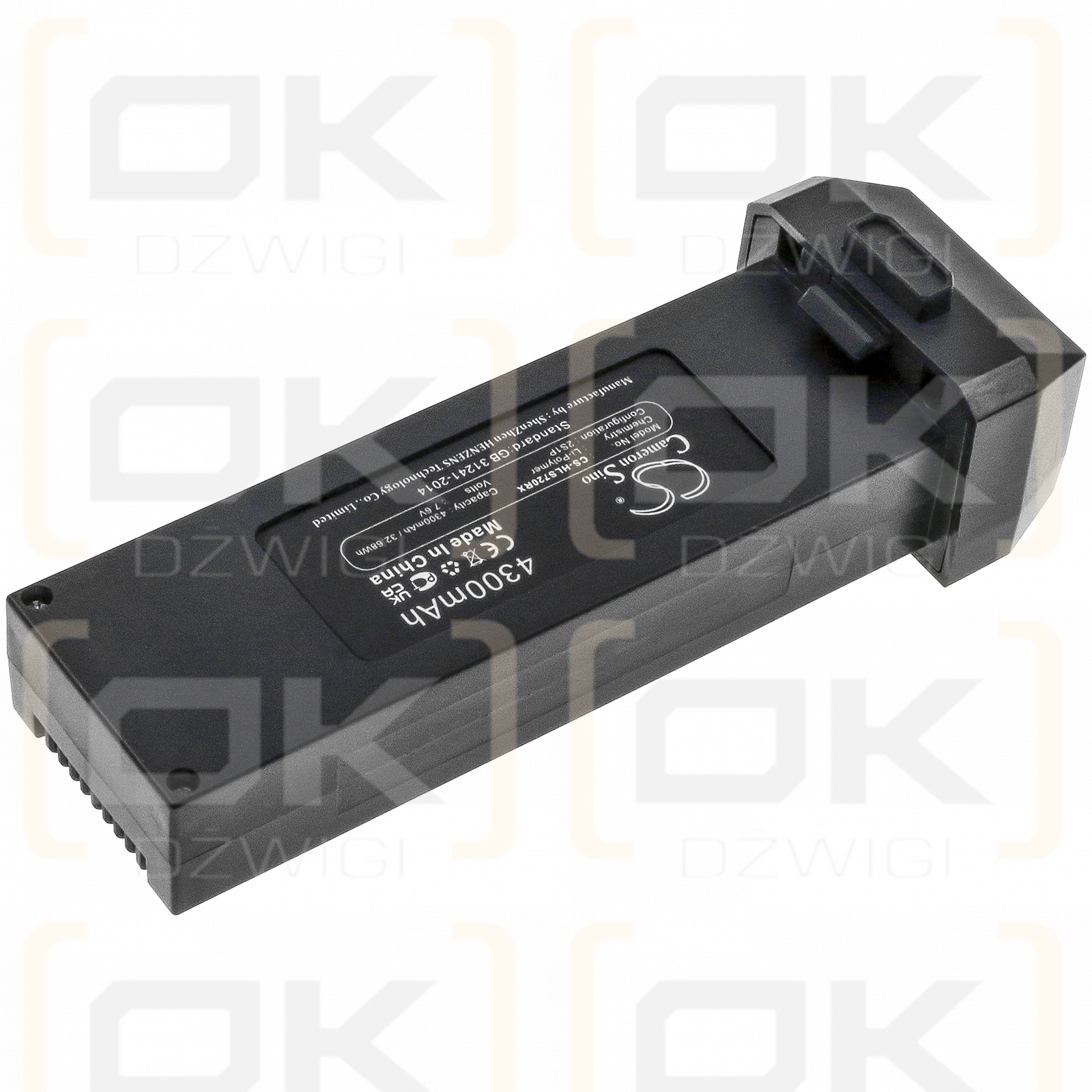 Holy Stone HS720E / SF8333106 4300mAh Li-polímero 7.6V (Cameron Sino)