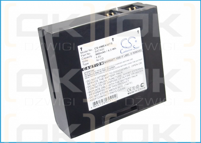 HME C430 / BAT400 900mAh Ni-CD 4.8V (Cameron Sino)