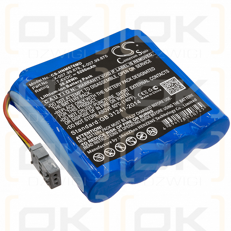 Heine mPack LL / X-007.99.676 5200mAh Li-ion 7.4V (Cameron Sino)