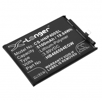 Honor WDY-AN00 / HB466594EGW 5100 mAh Li-Polymer 3,89 V (Cameron Sino)