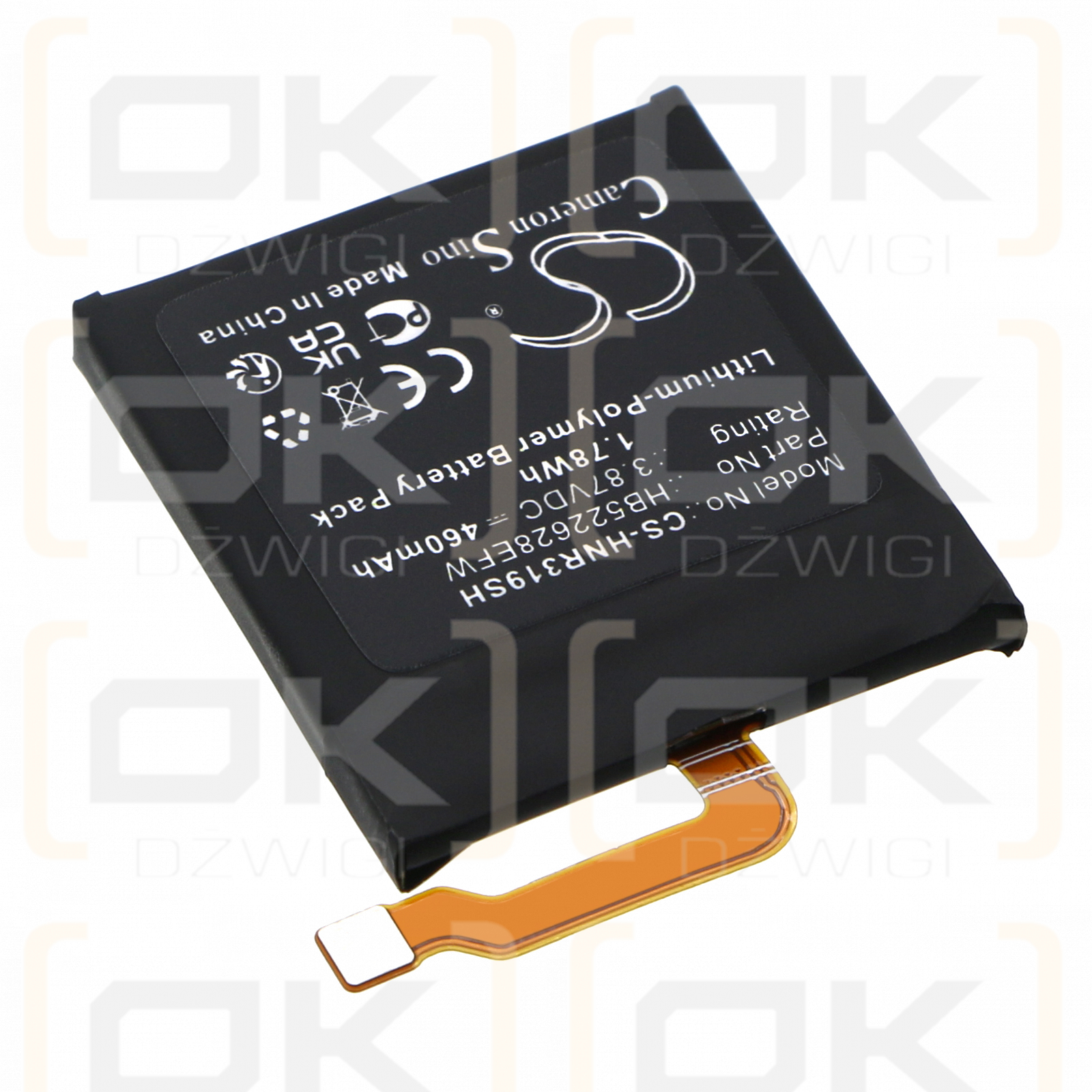 Honor GS Pro / HB522628EFW 460 mAh Li-Polymer 3,87 V (Cameron Sino)