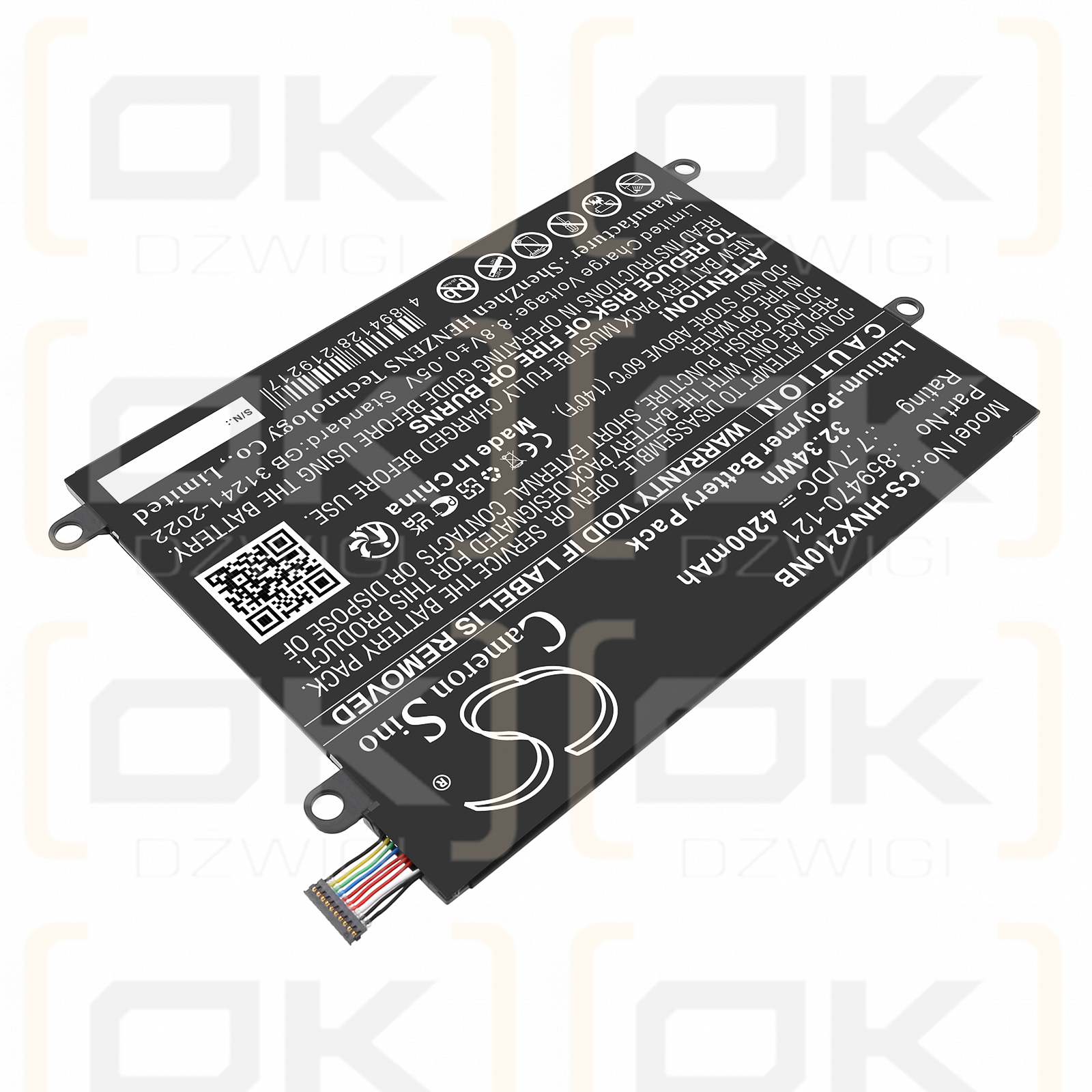 HP x2 210 G2 (L5H47ES) / 859470-121 4200 mAh Li-Polymer 7,7 V (Cameron Sino)