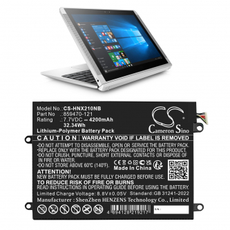 HP x2 210 G2 (L5H47ES) / 859470-121 4200 mAh Li-Polymer 7,7 V (Cameron Sino)
