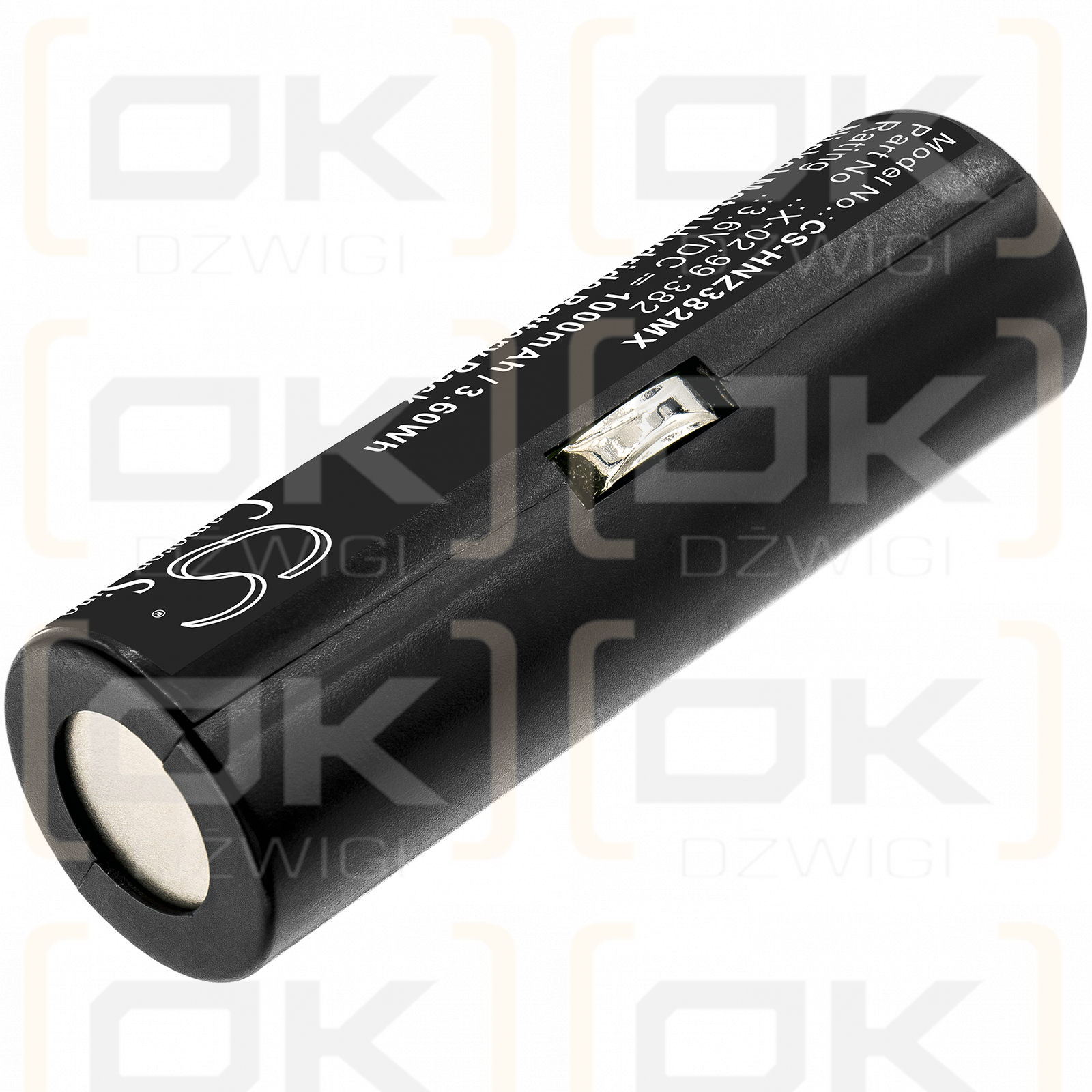 Heine kurzer FO-Laryngoskopgriff / X-02.99.382 1000 mAh Ni-MH 3,6 V (Cameron Sino)