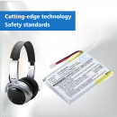 HP Bluetooth-Stereo-Kopfhörer / FA303A#AC3 500 mAh Li-Polymer 3,7 V (Cameron Sino)