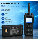 Сменный аккумулятор для Hytera PD985U / BL2016 2700 мАч Li-ion 7,4 В (Cameron Sino)