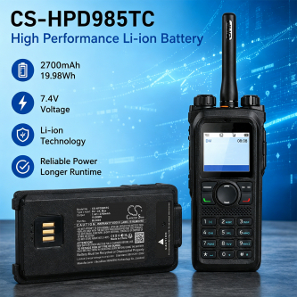 Сменный аккумулятор для Hytera PD985U / BL2016 2700 мАч Li-ion 7,4 В (Cameron Sino)