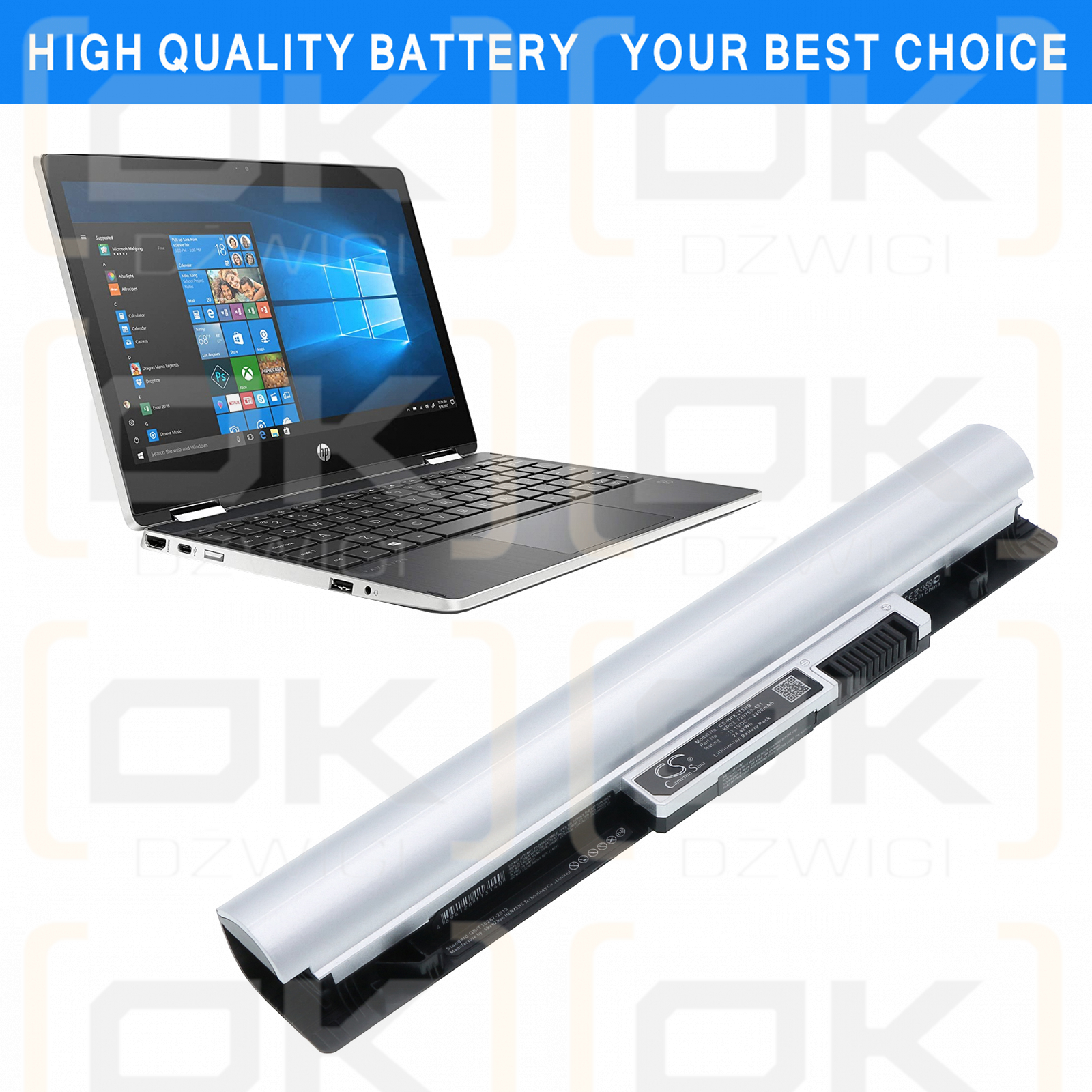 HP Pavilion 11-e010nr / KP03 2200mAh Li-ion 11.1V (Cameron Sino)