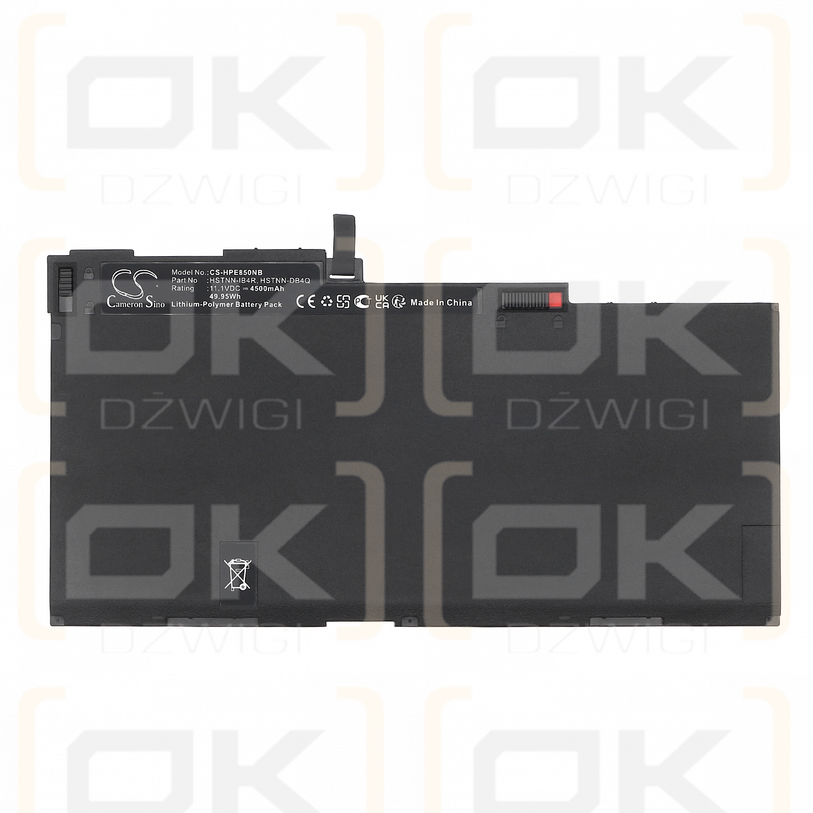 HP ELITEBOOK 840 G1-M2N71US / HSTNN-DB4Q 4500 mAh Li-Polymer 11,1 V (Cameron Sino)