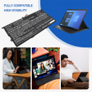 HP Elite Folio 13,5 Zoll 2-in-1 / HSTNN-OB1U 6150 mAh Li-Polymer 7,7 V (Cameron Sino)