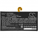 Tableta HP Pro 608 G1 / EA02, 5500 mAh, polímero de litio, 3,8 V (Cameron Sino)