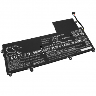 HP Elite x2 1011 G1(L8D65UT) / 0Y06XL 2700mAh Li-Polymer 7.4V (Cameron Sino)