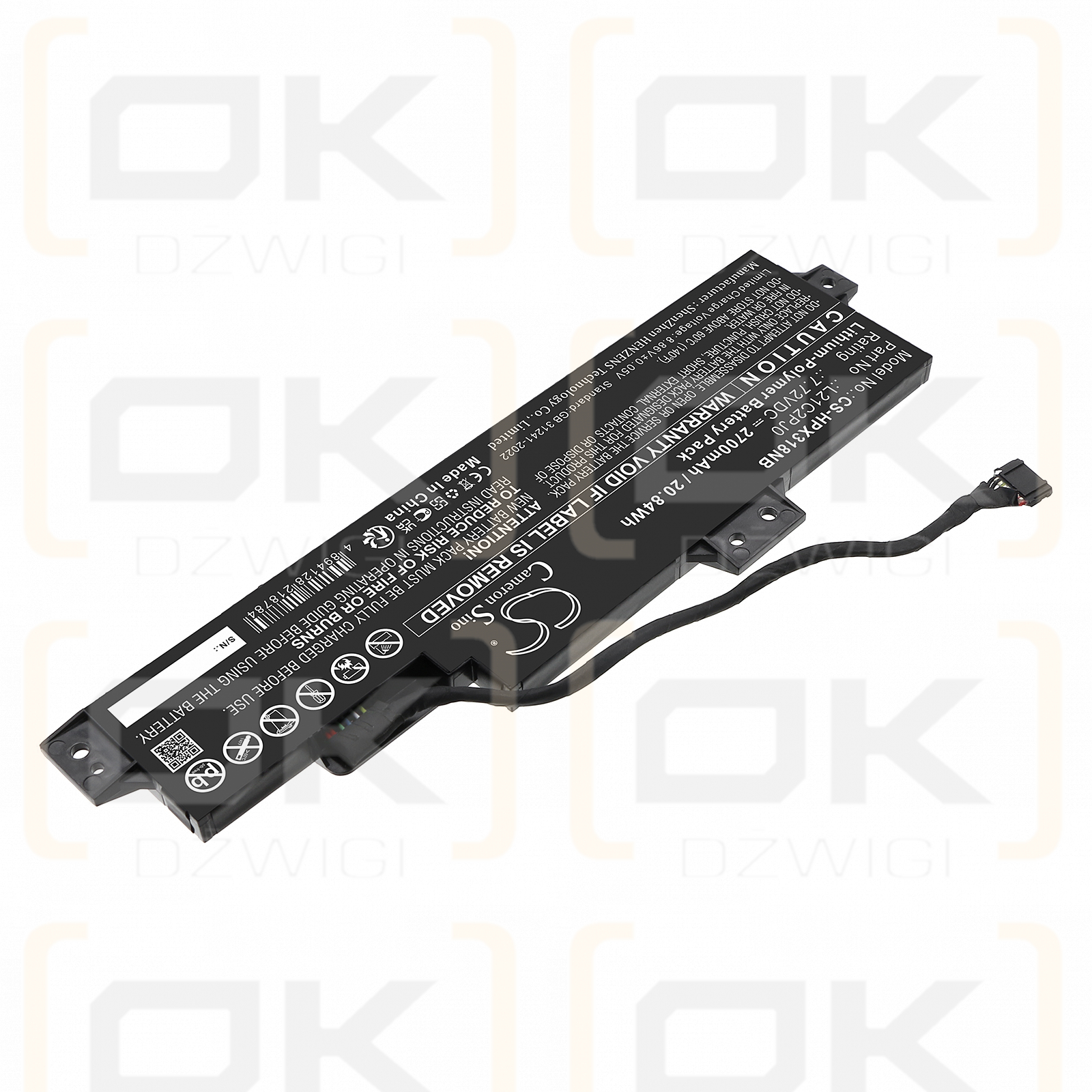 Lenovo Pavilion x360 13-u018TU / L21C2PJ0 2700 mAh Li-Polymer 7,72 V (Cameron Sino)