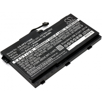 HP ZBook 17 G3 (X9T88UT) / AI06XL 8300 mAh Li-Ion 11,4 V (Cameron Sino)