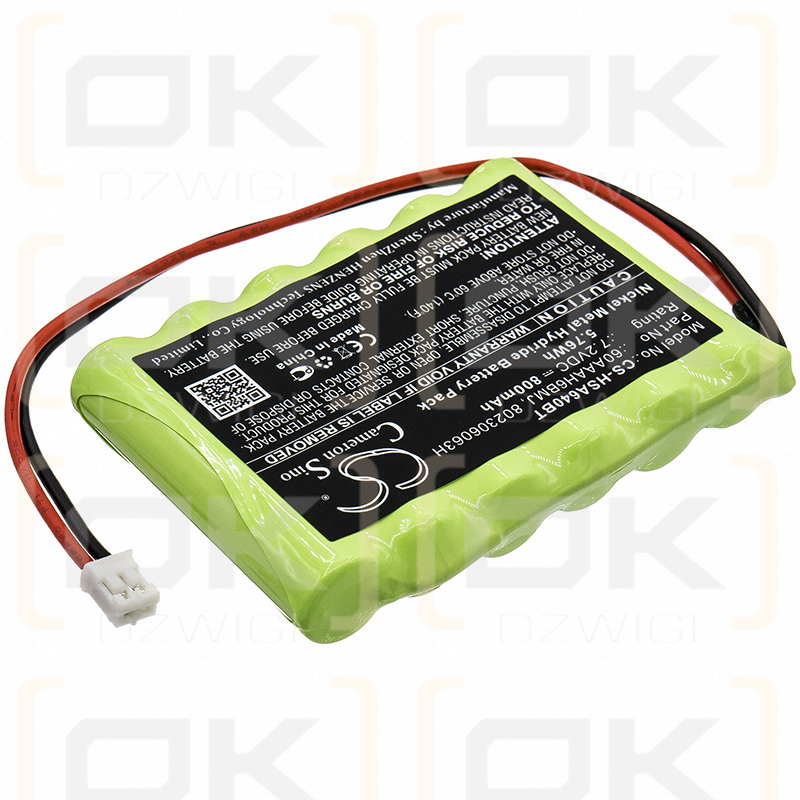 Yale Easy AI / 60AAAH6BMJ 800mAh Ni-MH 7.2V (Cameron Sino)