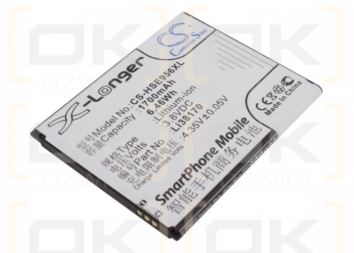 Hisense E958q / LI38170 1700 mAh Li-Ion 3,8 V (Cameron Sino)