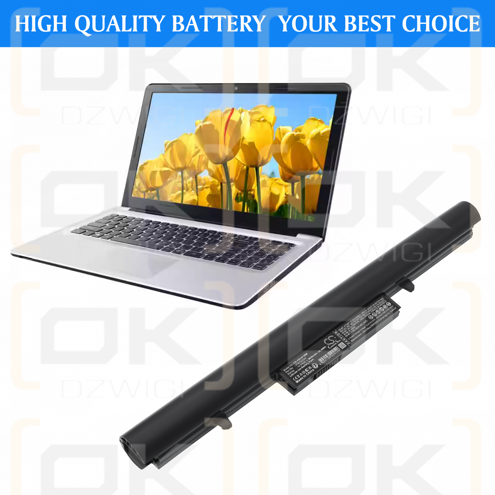 Haier X3P-I74702G40500RDTS / 91672232H 2600 mAh Li-Ion 14,8 V (Cameron Sino)