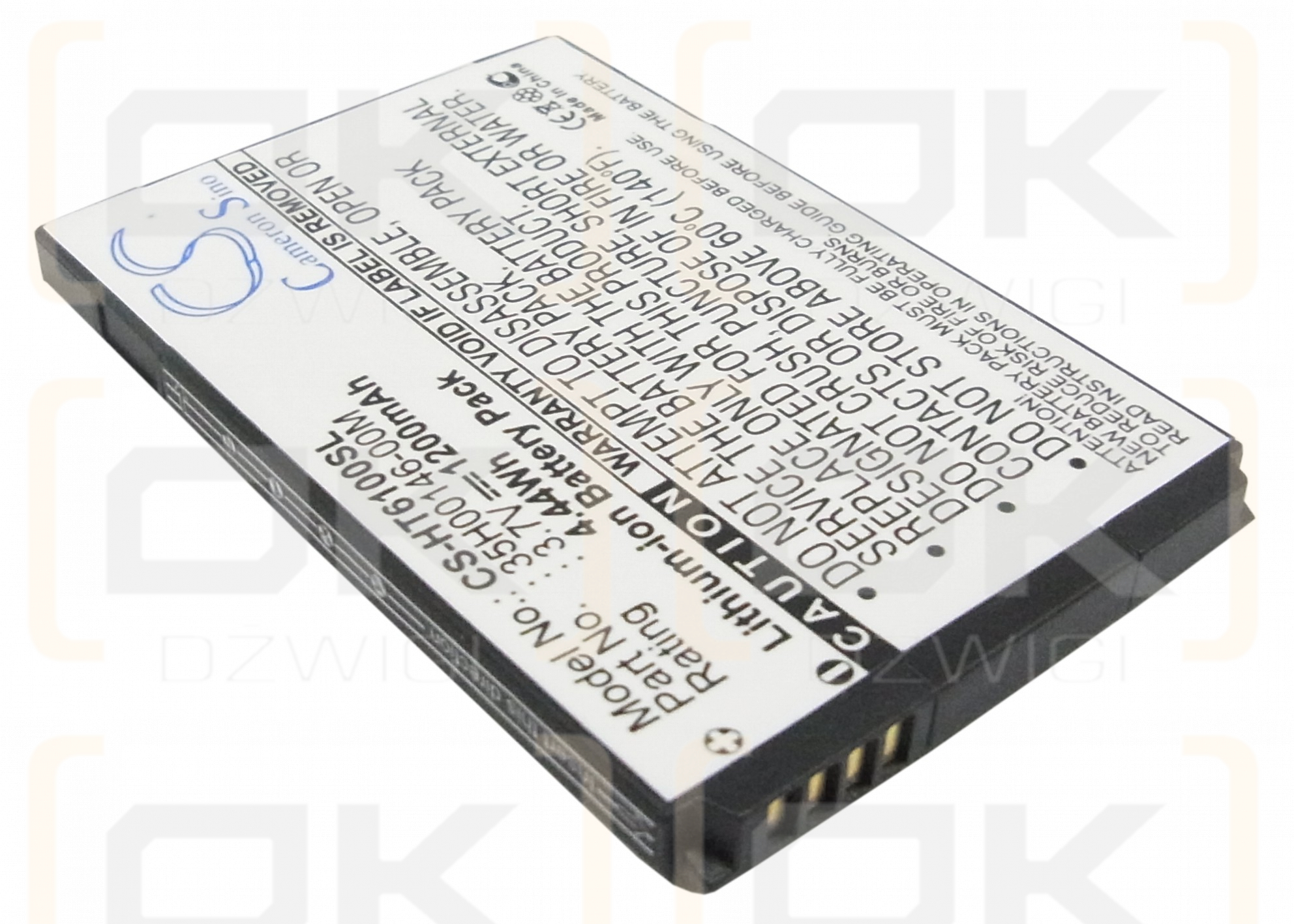 HTC PG06100 / 35H00146-00M 1200mAh Li-ion 3.7V (Cameron Sino)