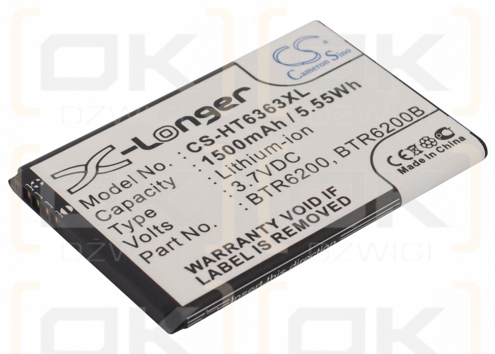 Google G6 / BA S440 1500mAh Li-ion 3.7V (Cameron Sino)