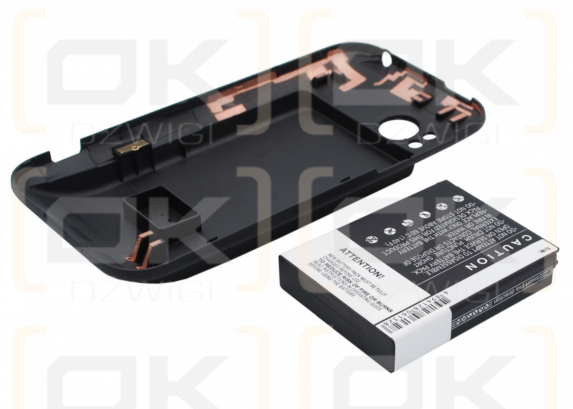 Replacement Battery for HTC Rezone / BTE6425B 2750 mAh Li-ion 3.7 V (Cameron Sino)