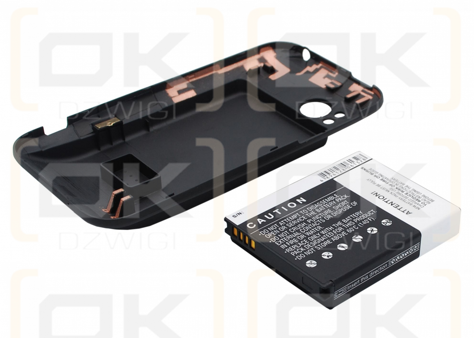 Replacement Battery for HTC Rezone / BTE6425B 2750 mAh Li-ion 3.7 V (Cameron Sino)