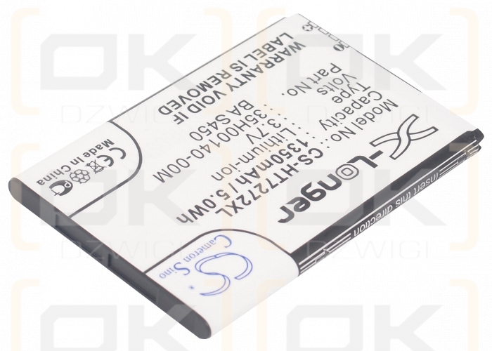 T-Mobile G2 / 35H00140-01M 1350 mAh Li-Ion 3,7 V (Cameron Sino)