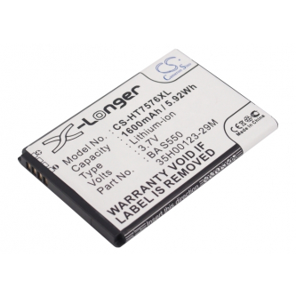 HTC T7576 ​​/ 35H00123-29M 1600mAh Li-ion 3.7V (Cameron Sino)