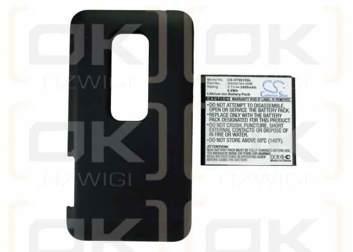 Replacement Battery for T-Mobile PG86100 / 35H00164-00M 2400 mAh Li-ion 3.7 V (Cameron Sino)