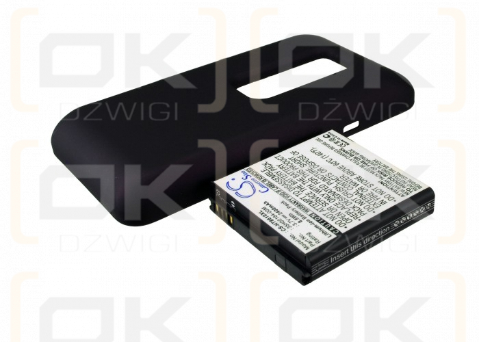 Ersatzakku für T-Mobile PG86100 / 35H00164-00M 2400 mAh Li-Ion 3,7 V (Cameron Sino)