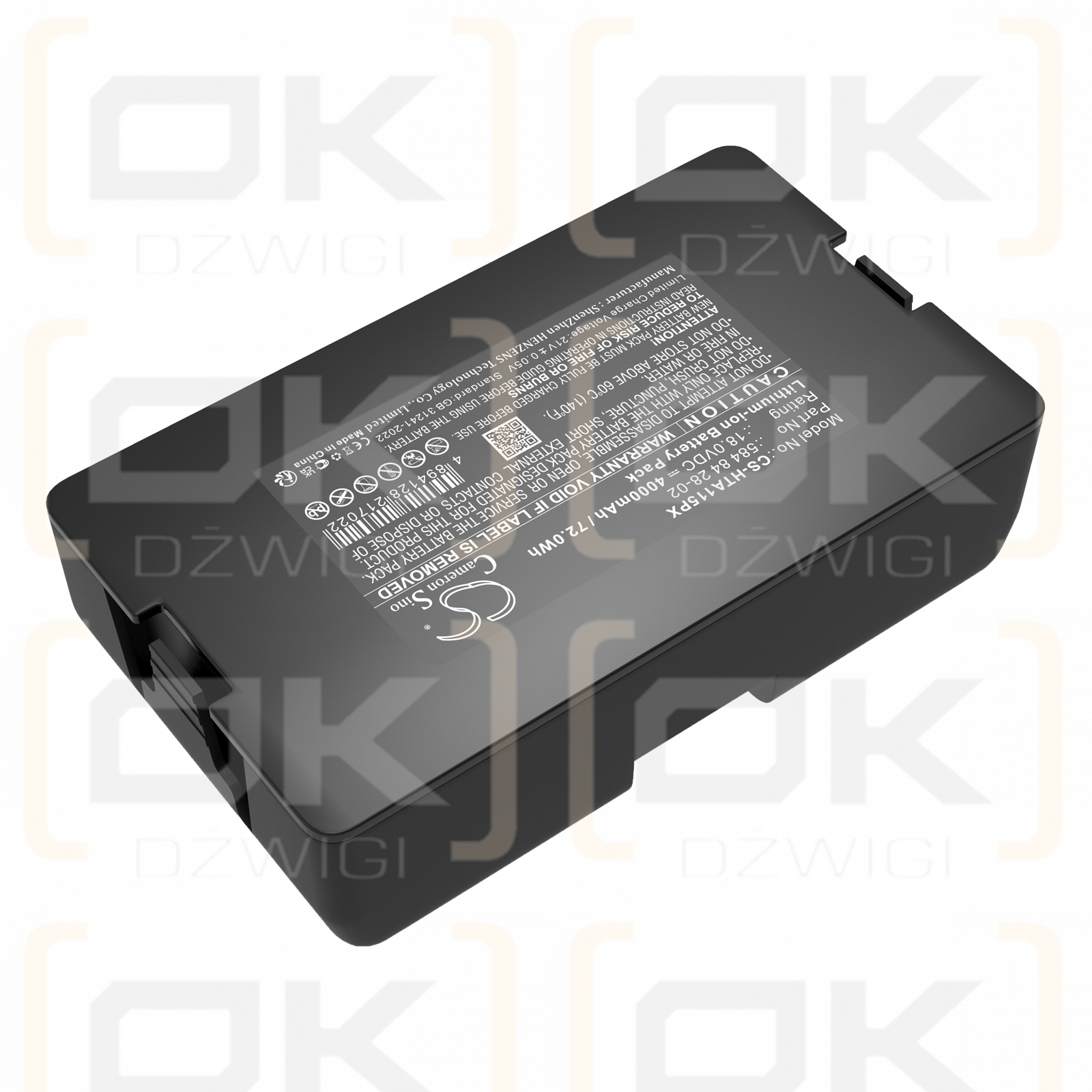 Husqvarna Sileno Life / 584 84 28-02 4000mAh Li-ion 18.0V (Cameron Sino)