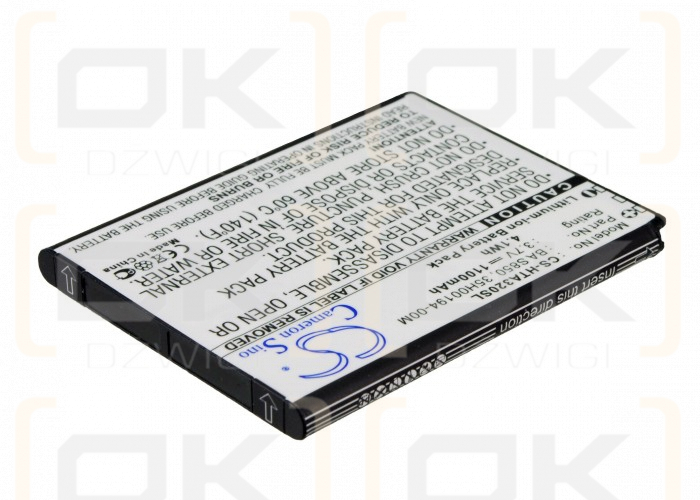 HTC D210h / BA S850 1100 mAh Li-Ion 3,7 V (Cameron Sino)