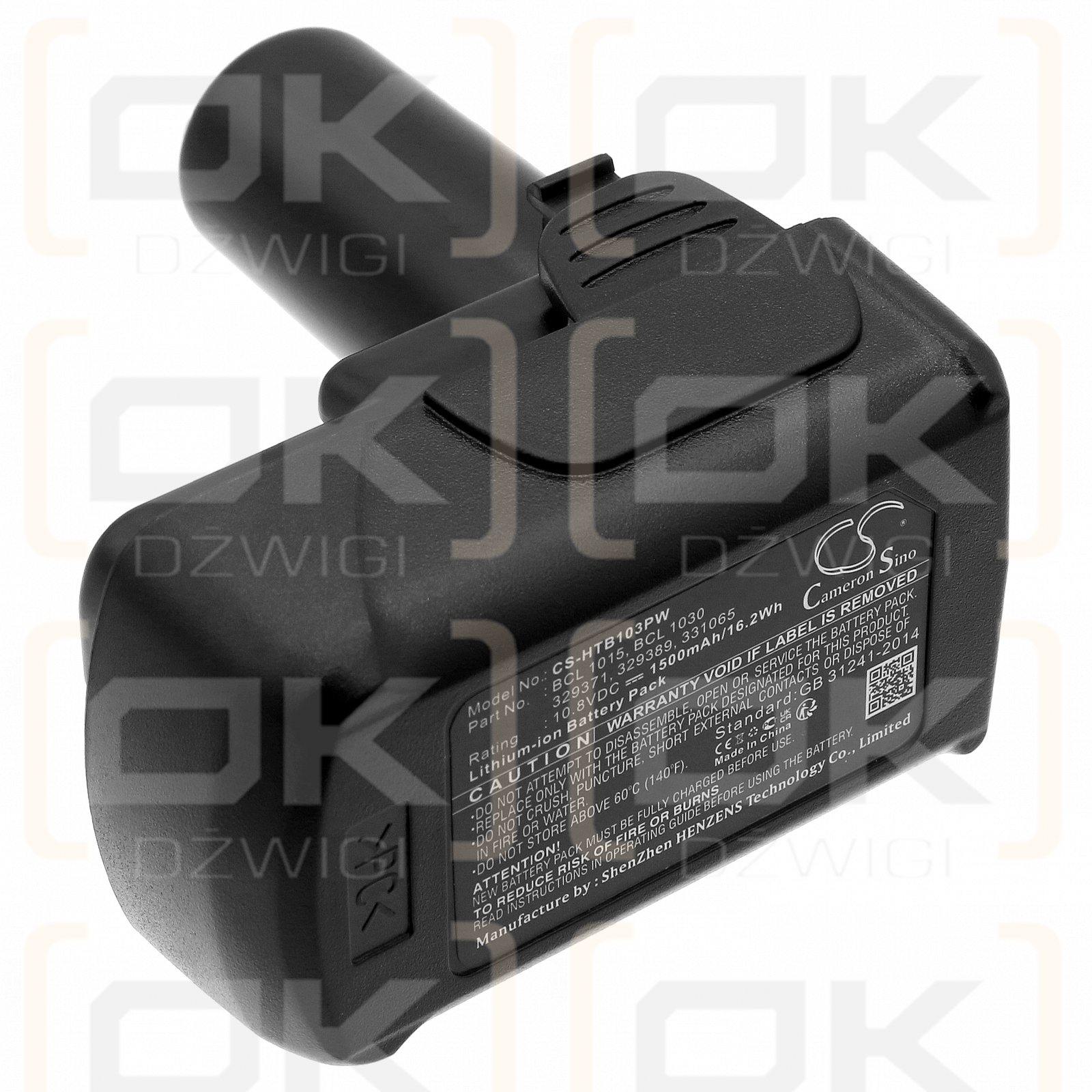 Hitachi WH10DFL / 329369 1500mAh Li-ion 10.8V (Cameron Sino)