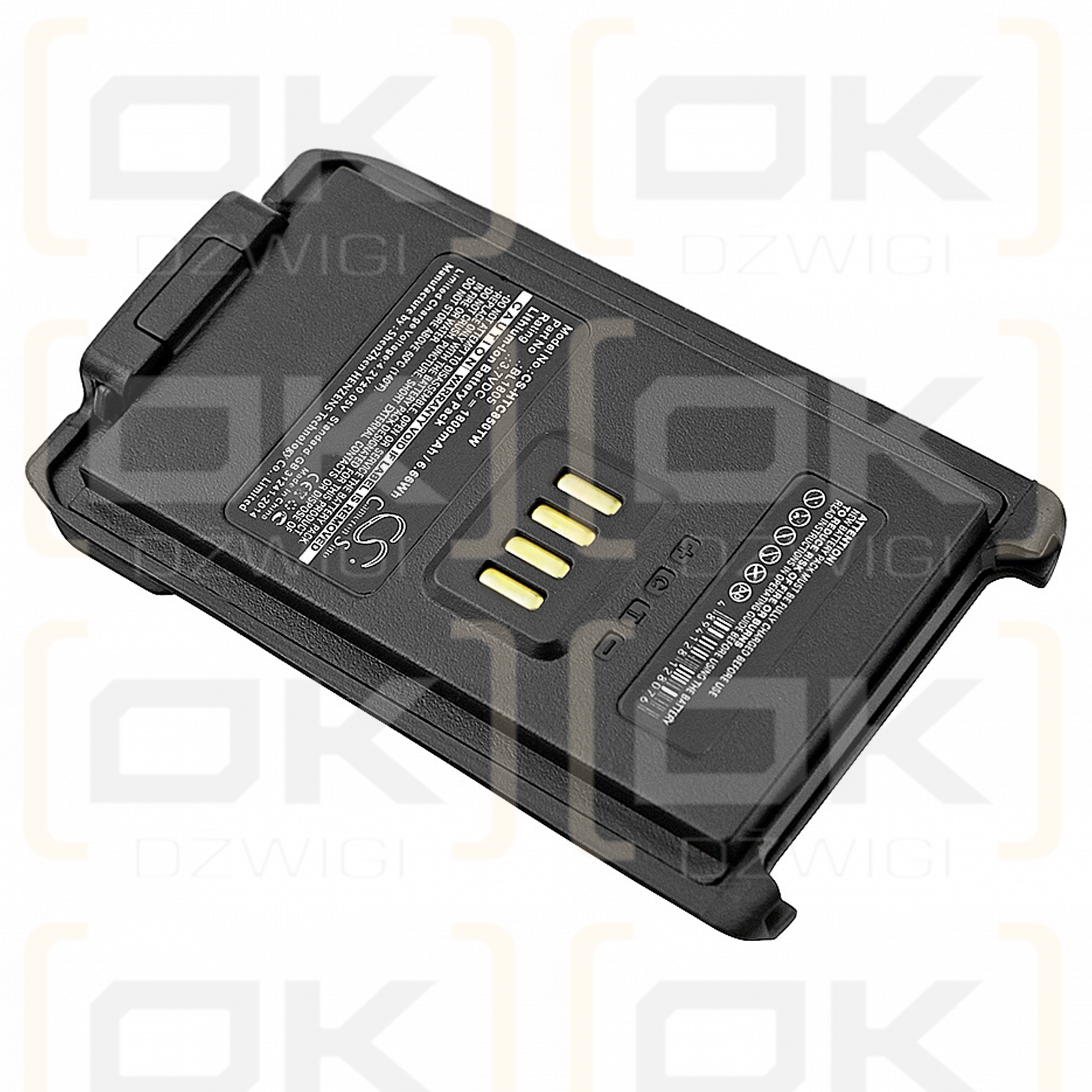 HYT PT850 / BL1805 1800mAh Li-ion 3.7V (Cameron Sino)