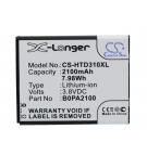 HTC Desire V1 / 35H00211-00M-V 2100 mAh Li-ion 3.8 V (Cameron Sino)