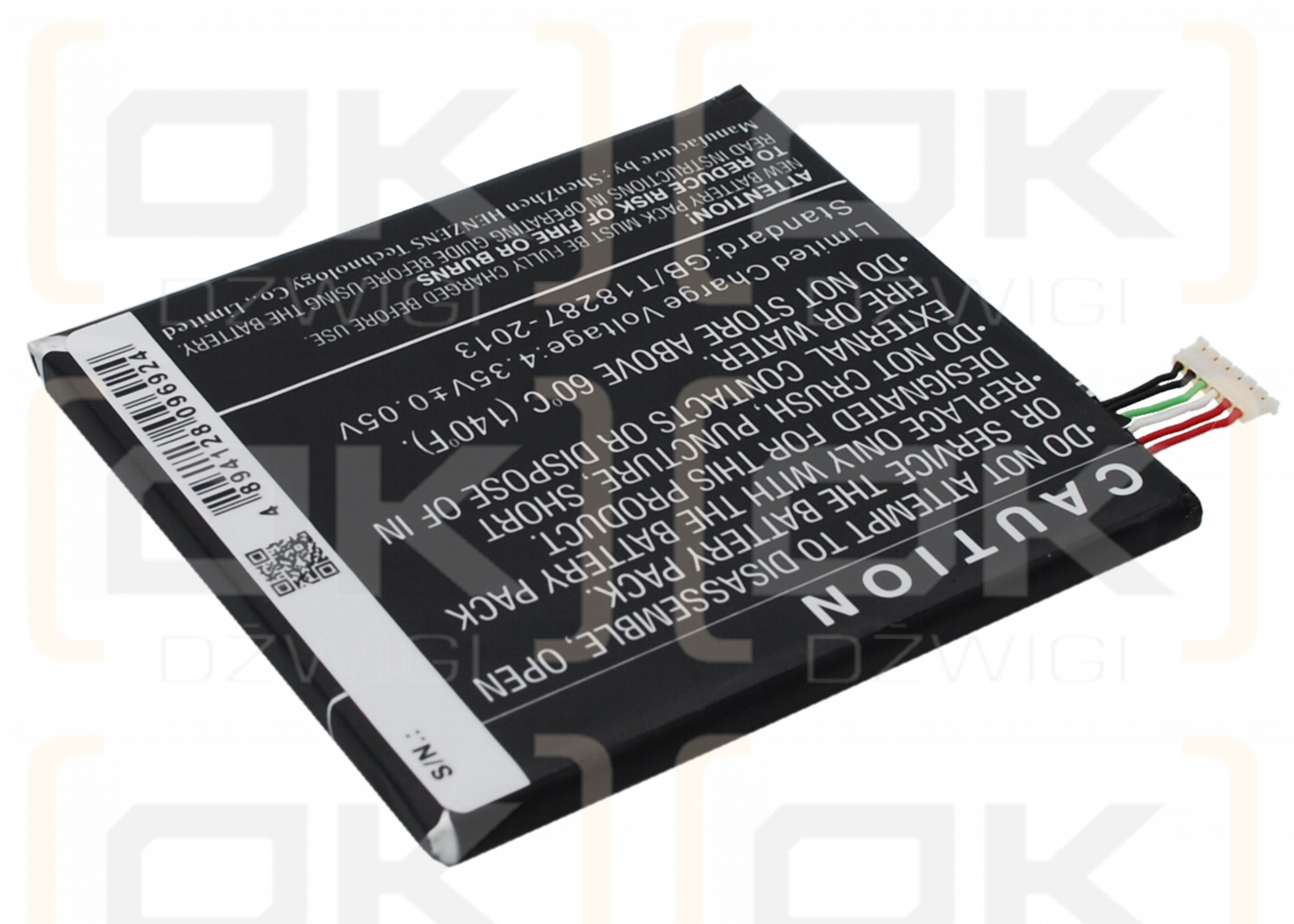 HTC HTC331ZLVWPP / B0P9O100 2040 mAh Li-Polymer 3,8 V (Cameron Sino)