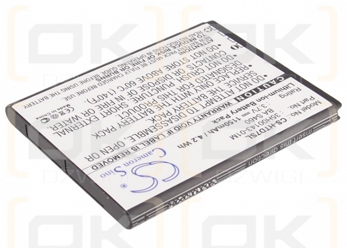 T-Mobile HD7 / BD29100 1150 mAh Li-Ion 3,7 V (Cameron Sino)