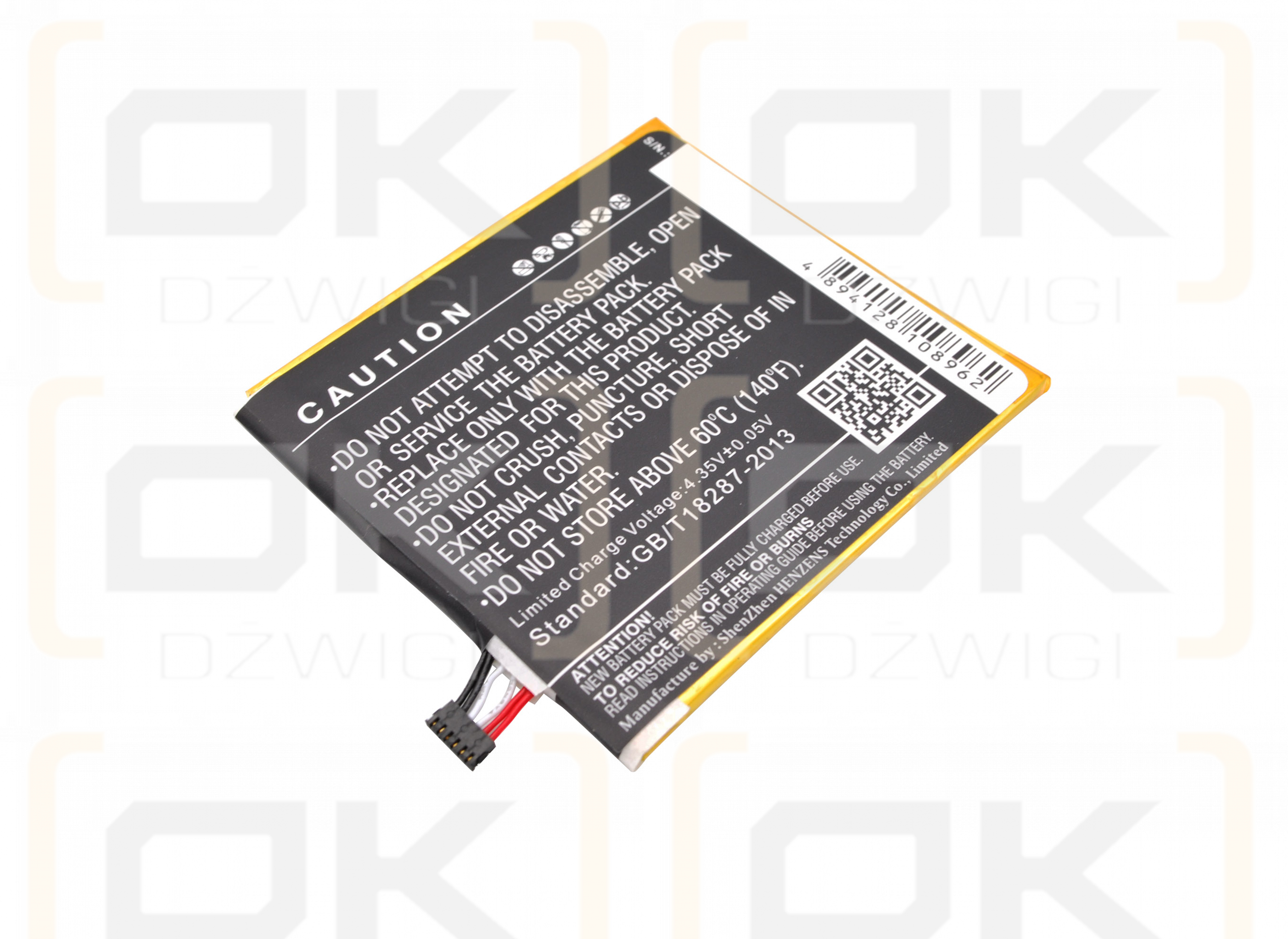 HTC D826y / B0PF6100 2600 mAh Li-Polymer 3,8 V (Cameron Sino)