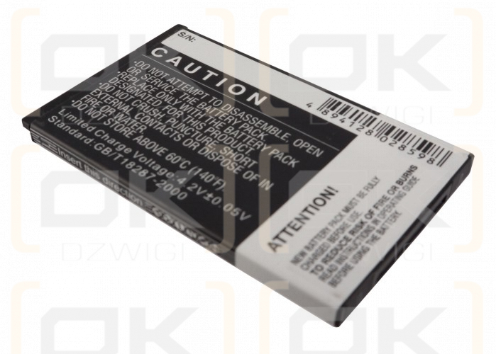Replacement Battery for T-Mobile MDA Compact V / TOPA160 1100 mAh Li-ion 3.7 V (Cameron Sino)